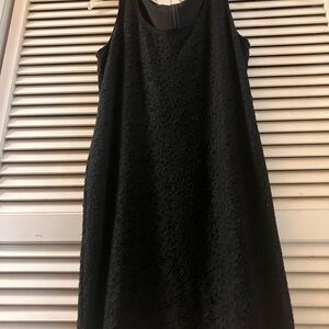 Chic Black Lace Mini Dress